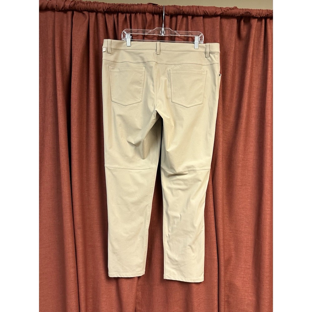Lululemon ABC Pants Slim Fit Beige Mens Size 38x31 men's